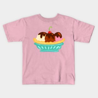 Banana Split Kids T-Shirt